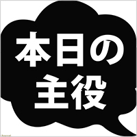 無料フォトプロップス:本日の主役②