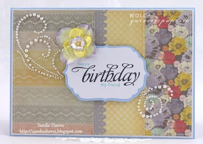 お誕生日カード作品:176
