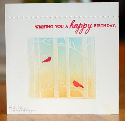 お誕生日カード作品:179